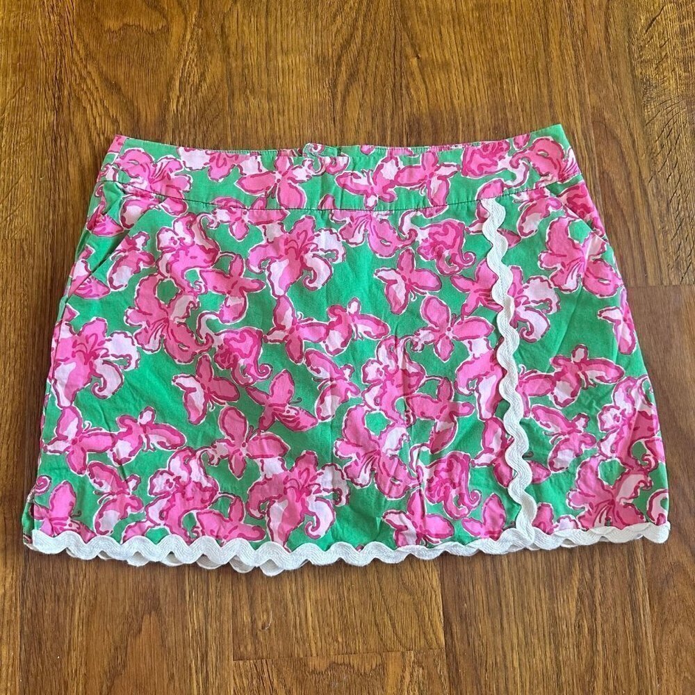Lilly Pulitzer floral skort